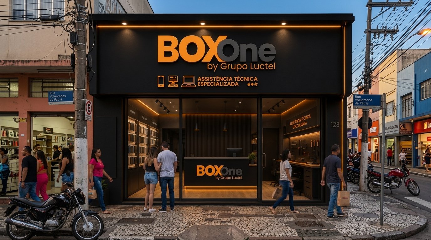 Unidade BOX One Integrada na Rua Comercial Brasileira